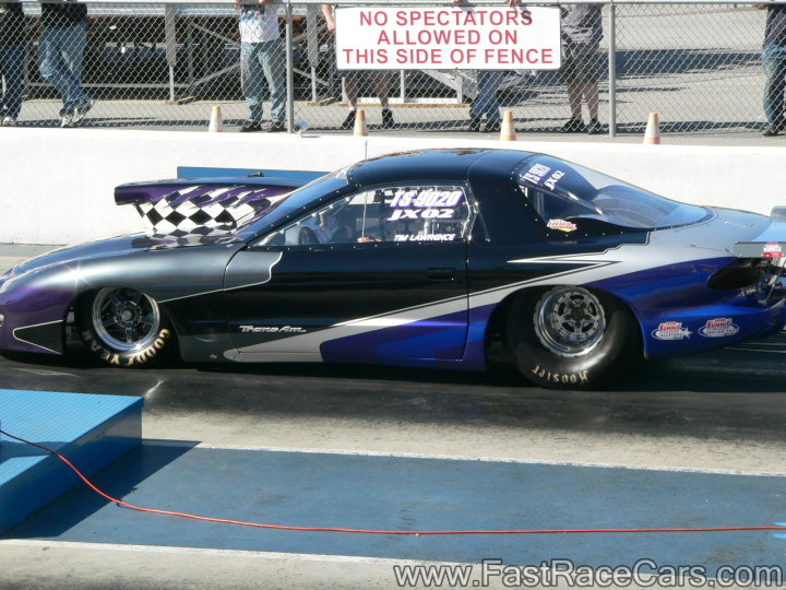 Drag Race Cars > Firebirds > Picture of PURPLE BLACK SILVER FIREBIRD